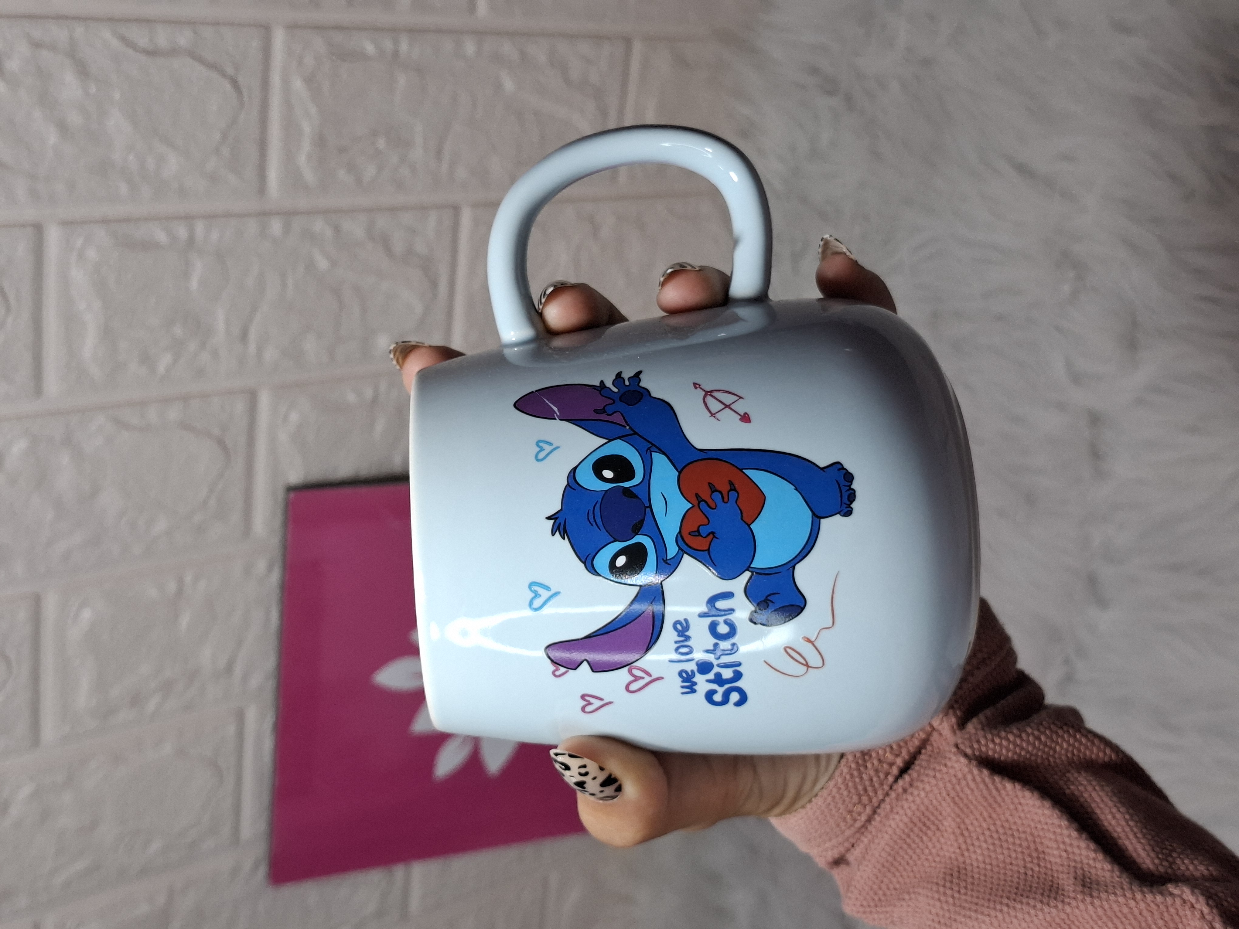 Stitch Porcelain Mug