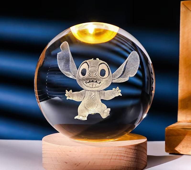Stitch Snow Globe
