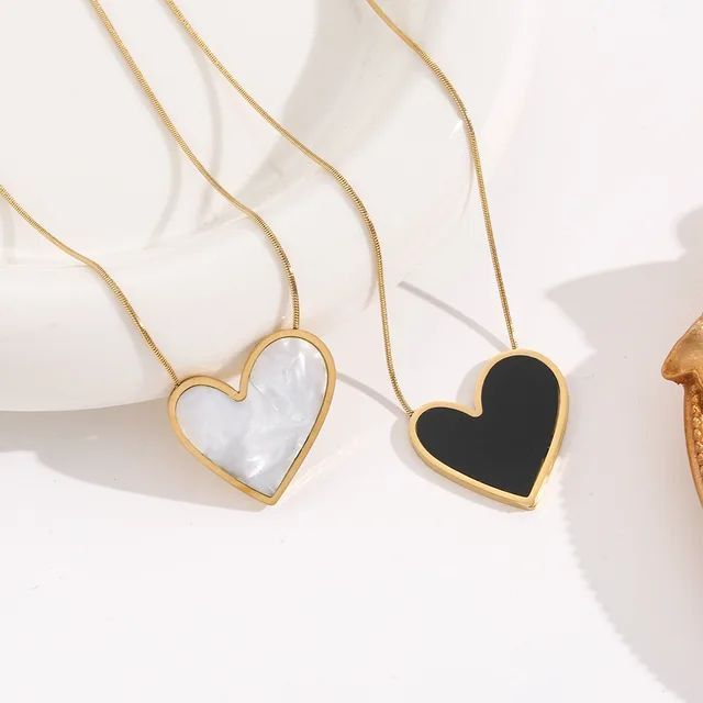 Black and White Heart Series