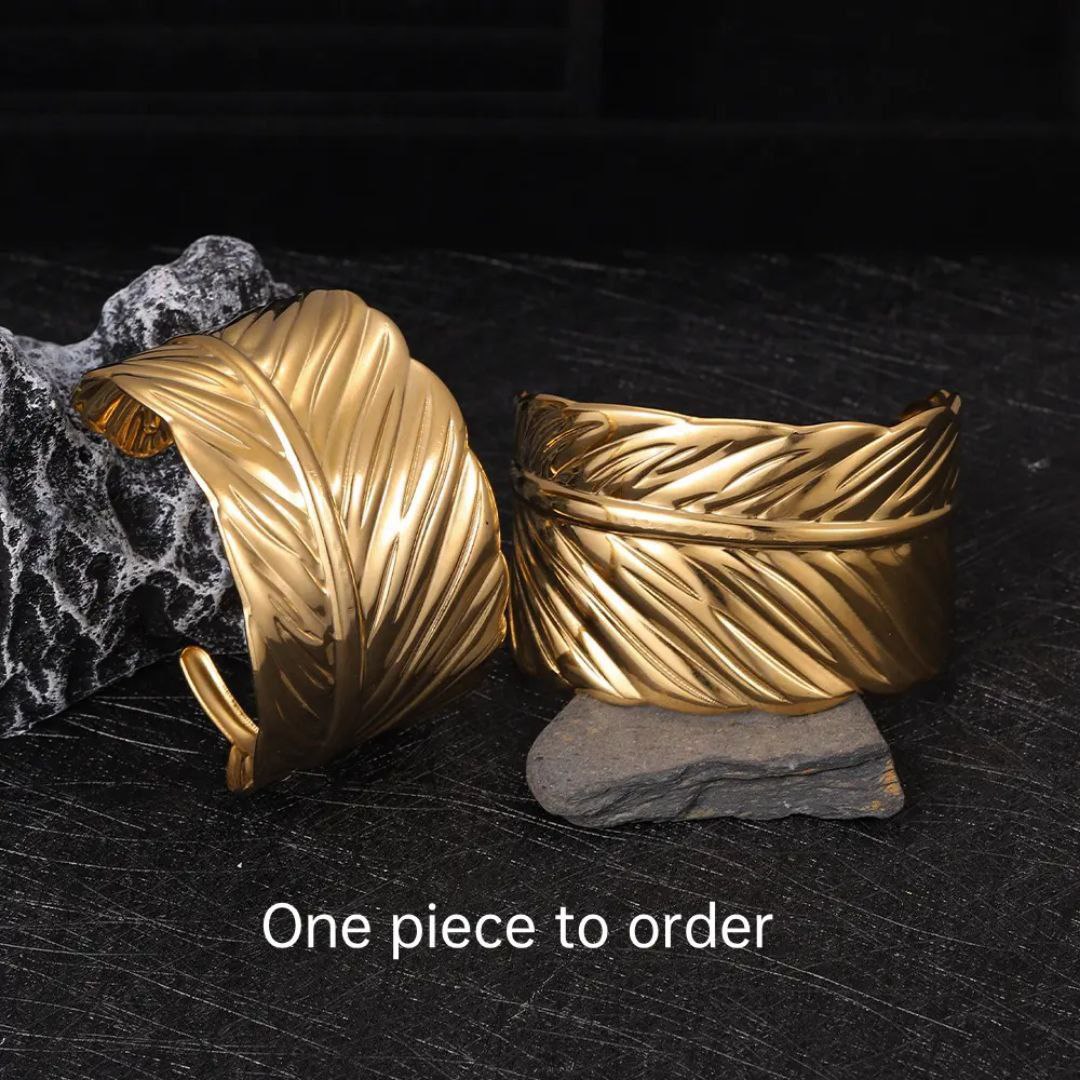 Feather bracelets