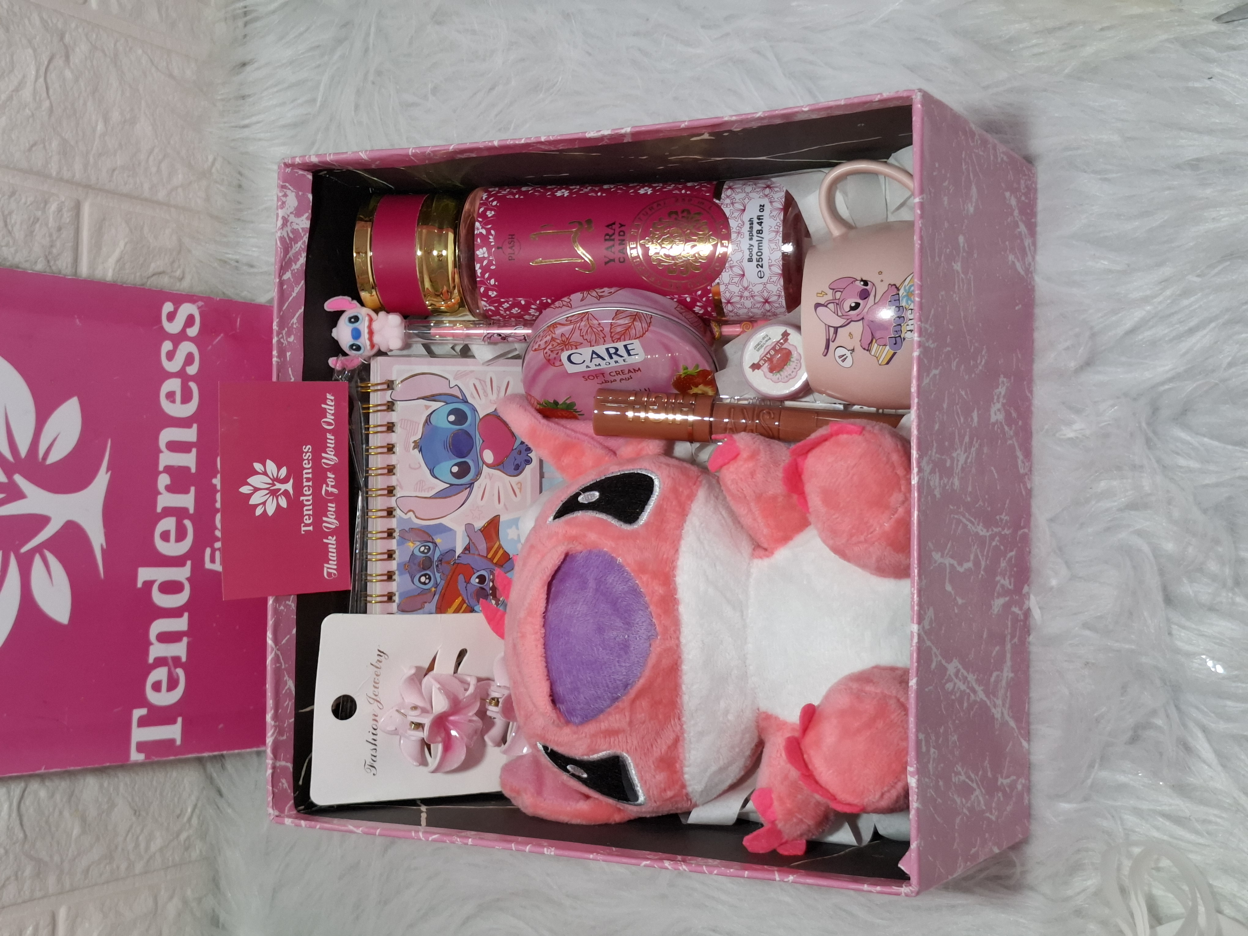 Box Stitch Pink