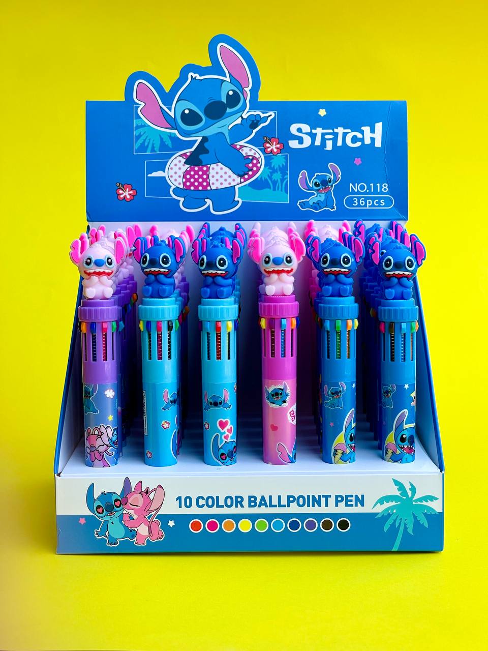 10-color rubber stitch pen