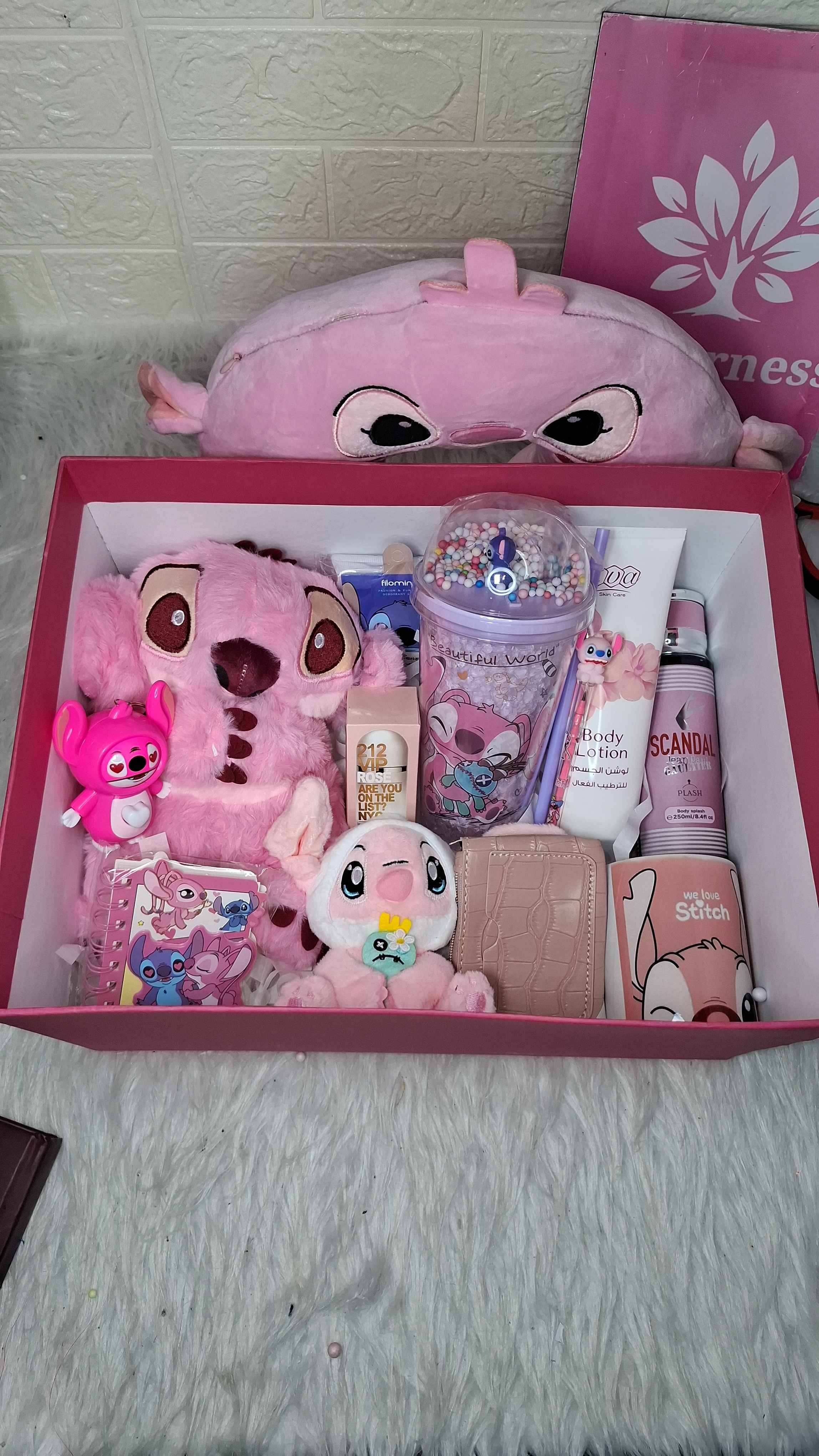 pink box